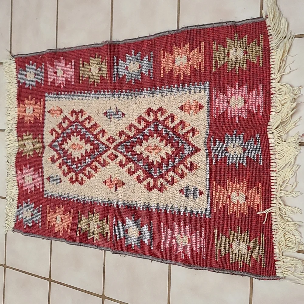 Lightly Used Small Rug - Picture 2 of 4